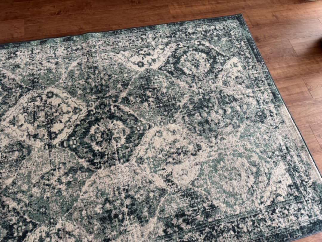 IKEA　VONSBÄK ラグ 133×195 cm　グリーン