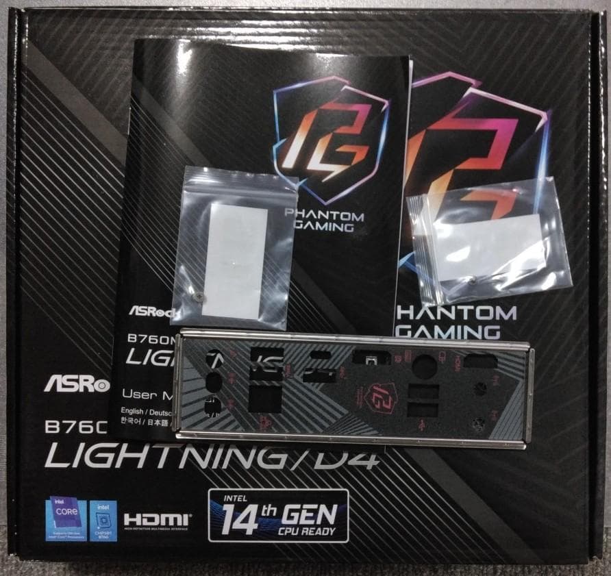 ASRock B760M PG Lightning/D4 マザーボード