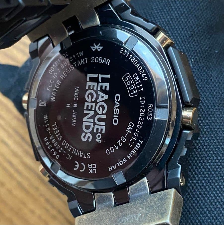 限定品【新品未使用】 GM-B2100LL-1AJR リーグ・オブ・レジェンド