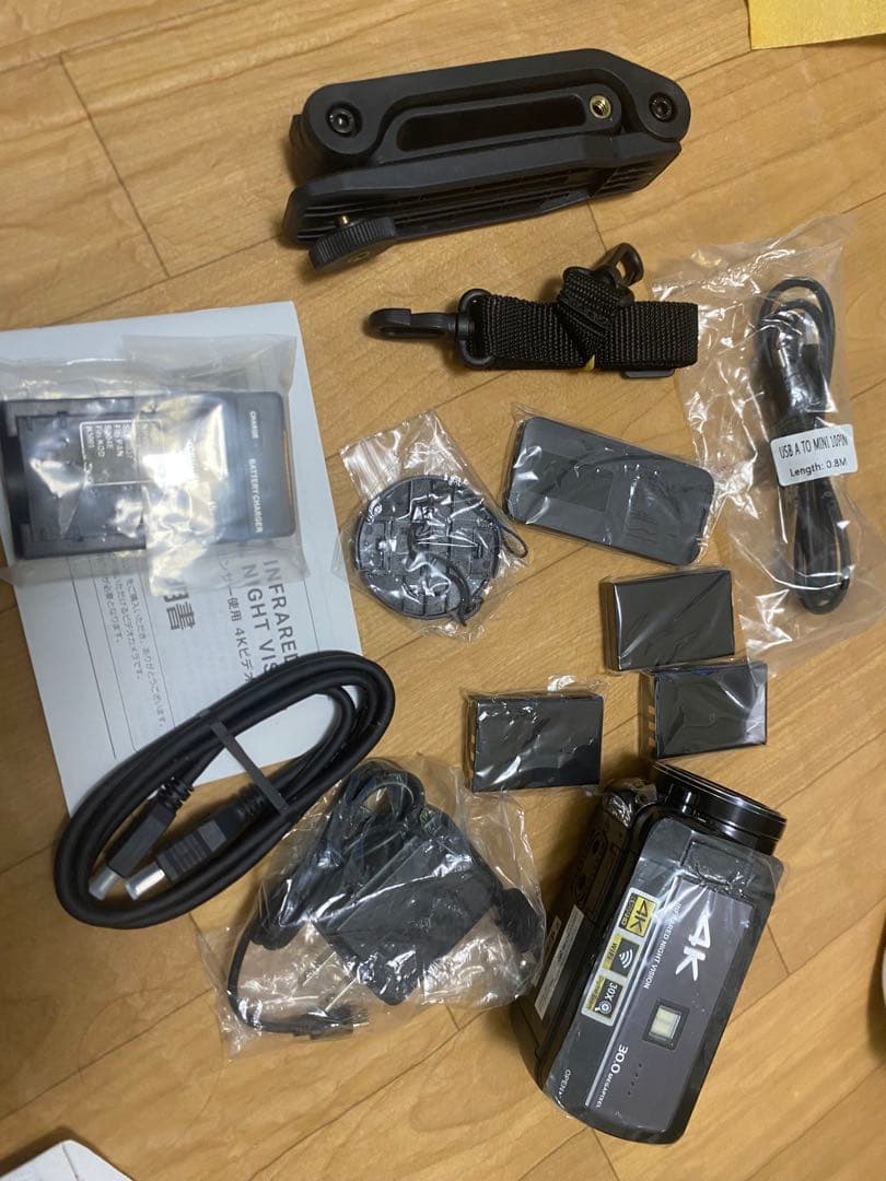 新品未使用4K VIDEO CAMERA DV-AC3K (BLACK)