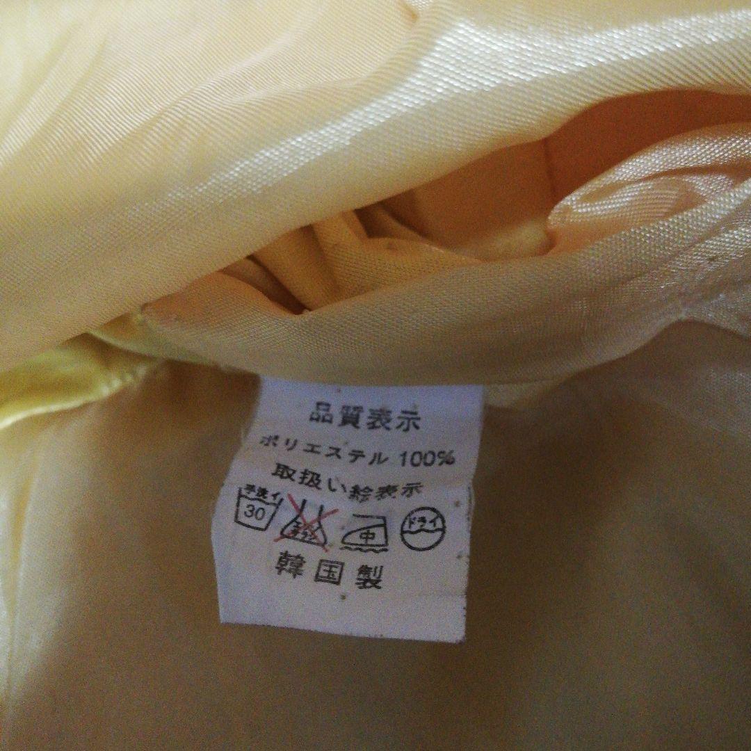 最終お値下げ　社交ダンス用　カラオケ用に　黒と黄色のロングドレス