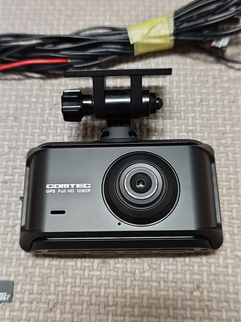 COMTEC ZDR 035 前後カメラドライブレコーダー 配線付き