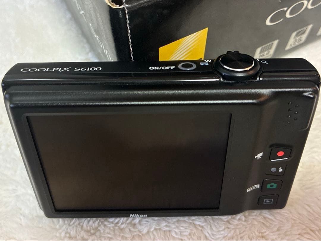 Nikon COOLPIX S6100 コンパクトデジタルカメラ　ブラック