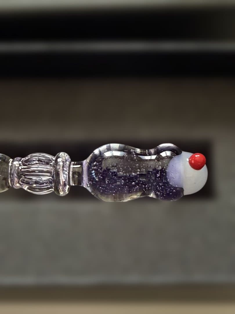 paraglass 恋するガラスペン　クリームソーダ2　パープル