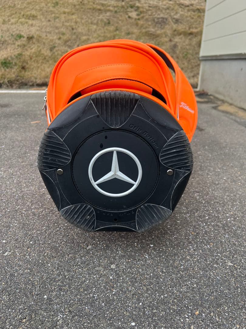 SUKE 　Titleist オレンジ キャディバッグ メルセデス・ベンツ