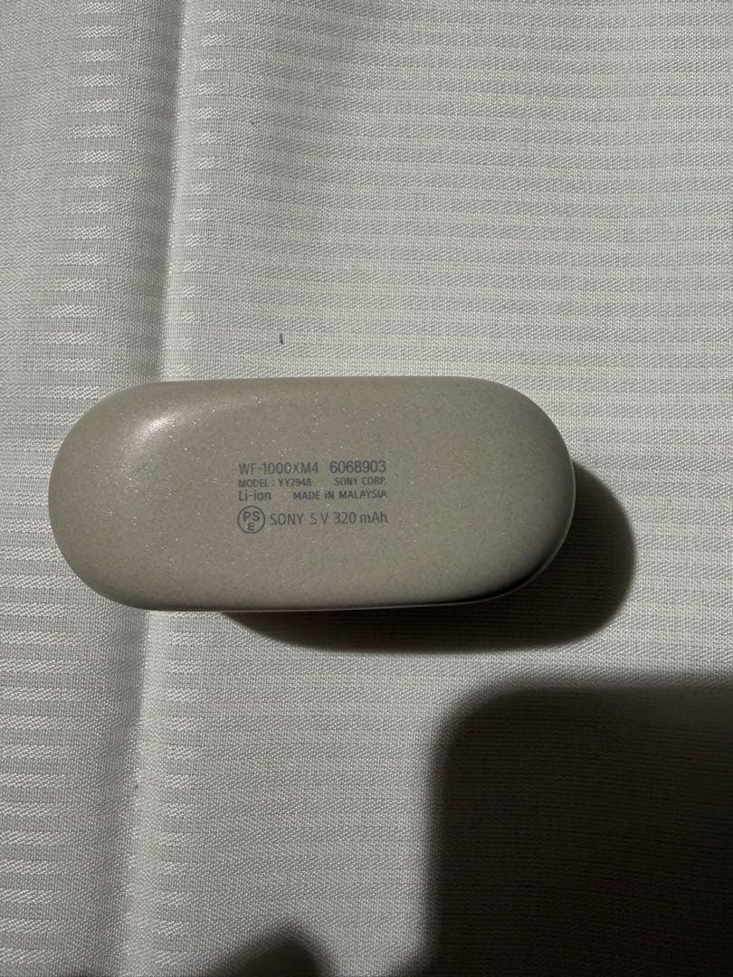 【付属品完備】SONY WF-1000XM4 プラチナシルバ-