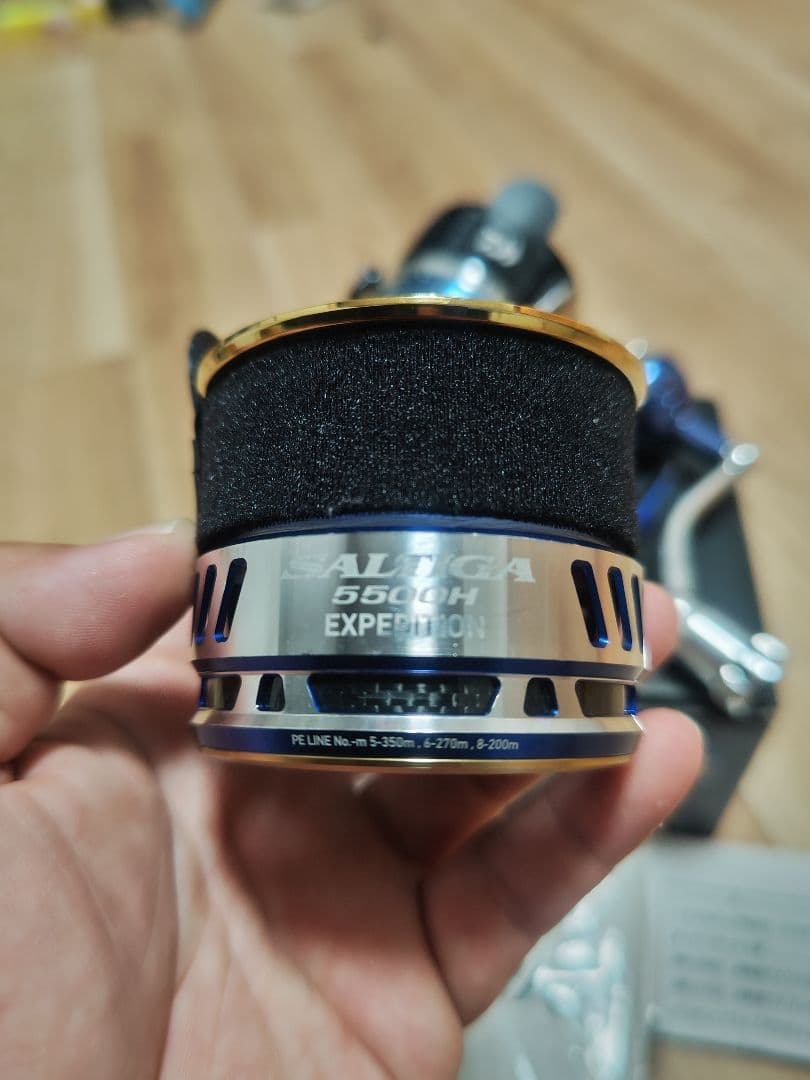ソルティガ エクスペディション 5500H　+予備スプール