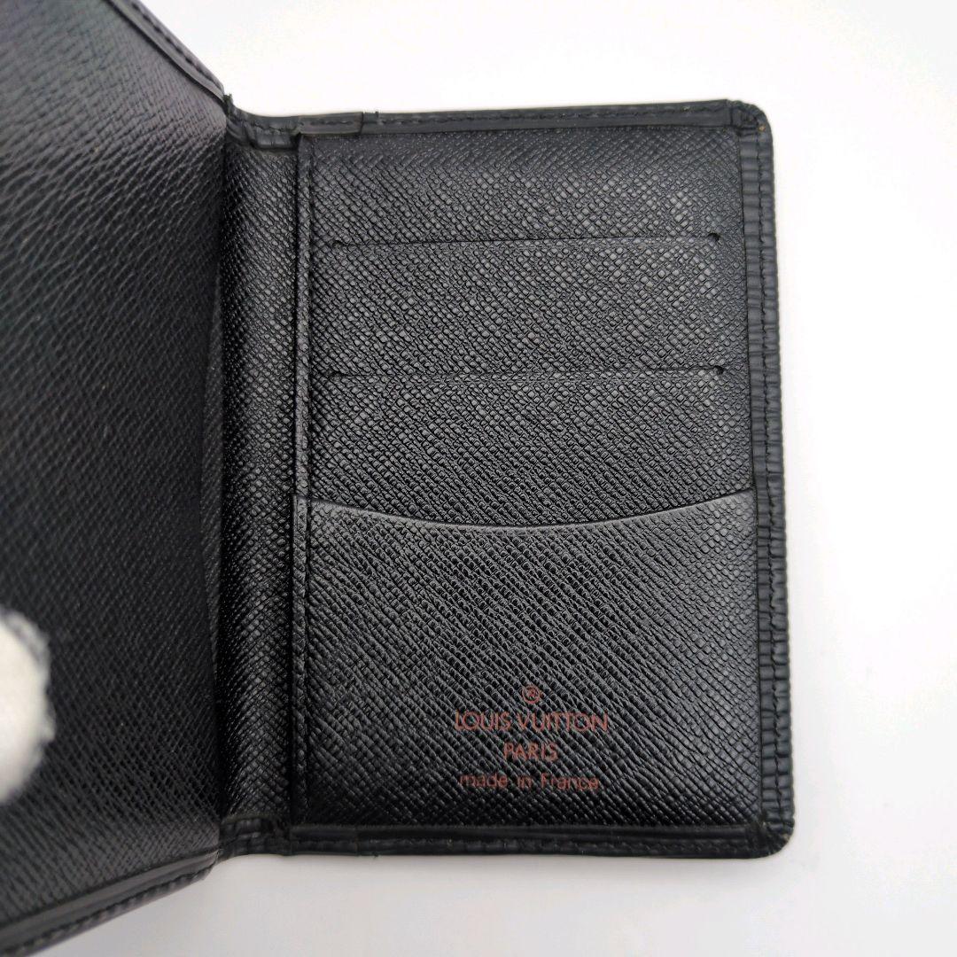 美品✨ルイヴィトン 名刺入れ エピ オーガナイザー ドゥ ポッシュ 黒