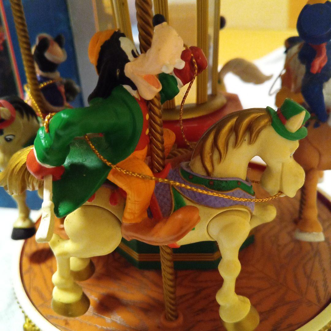 【レトロ】クリスマス　ディズニー　電子　オルゴール　メリーゴーランド