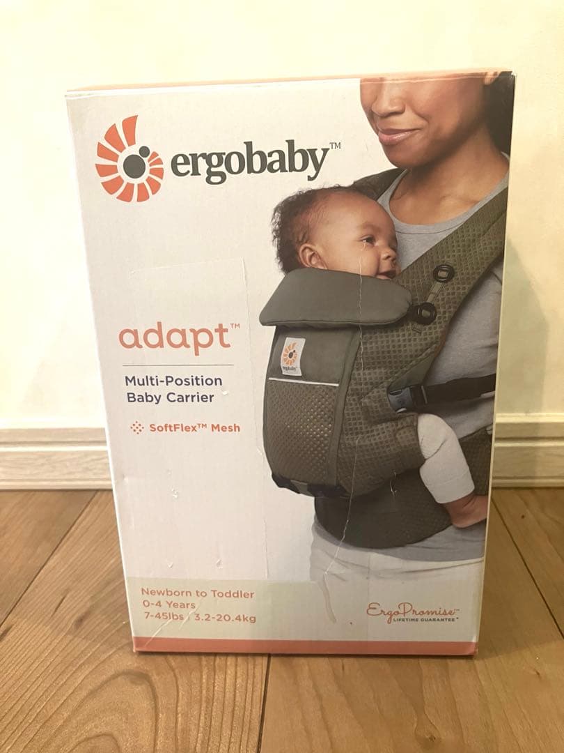 【新品】ergobaby adapt エルゴベビー 抱っこひも オリーブグリーン
