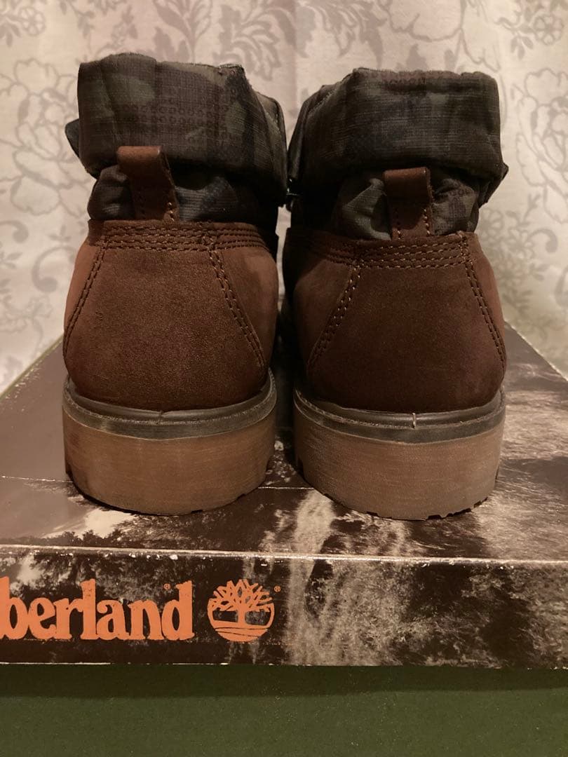 美品ティンバーランド　ロールトップ　9W27センチ