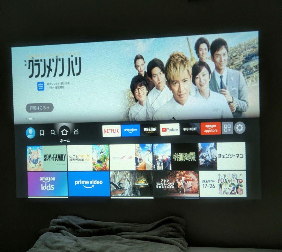 YOWHICK VP-1プロジェクター＆fire tv stick 4K セット