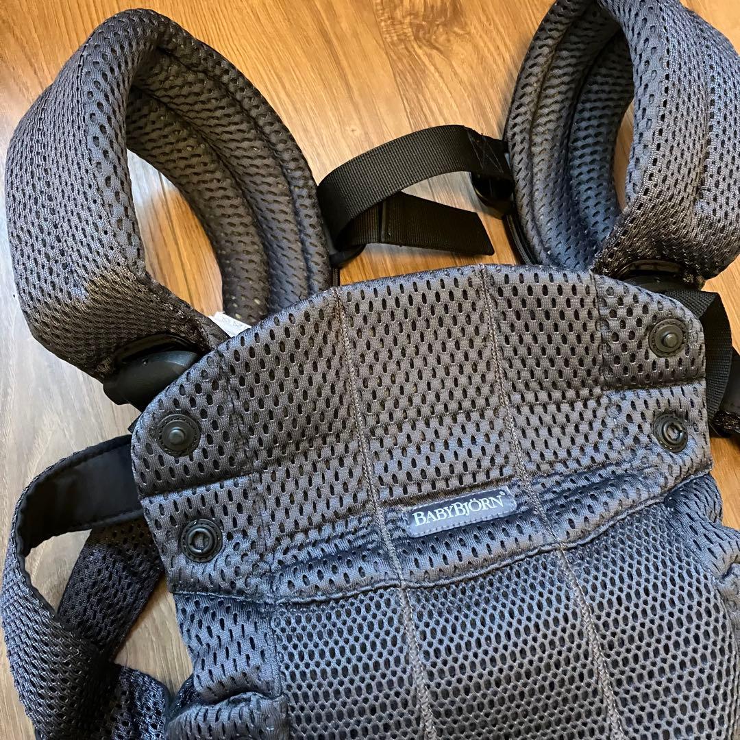 BABYBJÖRN ベビーキャリア　ハーモニー　アンスラサイト　メッシュ