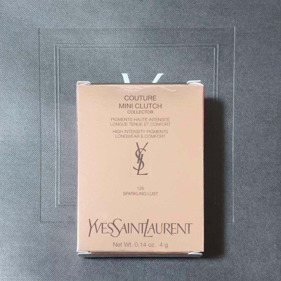 YSL イヴサンローラン クチュールミニクラッチ126 スパークリングラスト 5