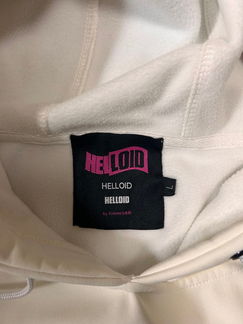 HELLOID フーディ Lサイズ ホワイト