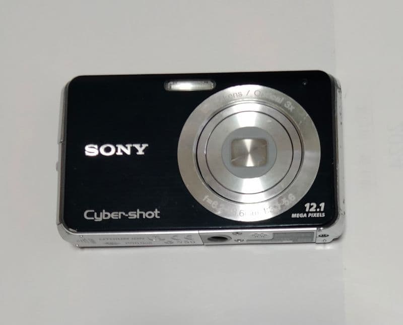 デジタルカメラ　SONY　Cyber-shot　DSC-W190　ブラック