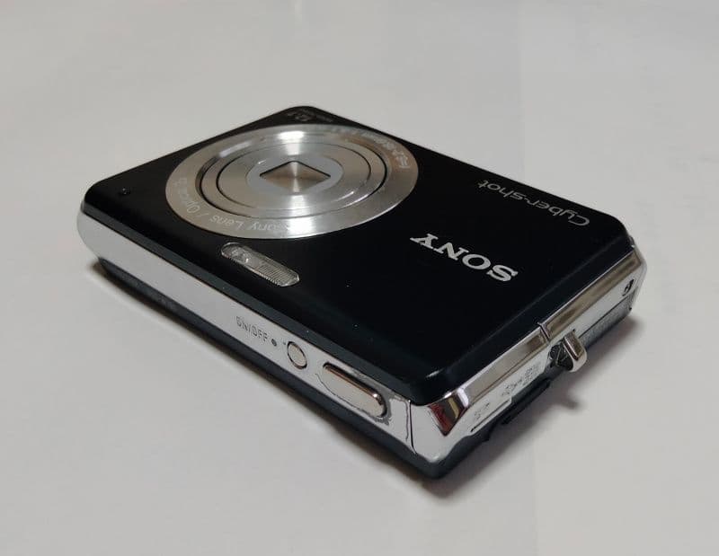 デジタルカメラ　SONY　Cyber-shot　DSC-W190　ブラック