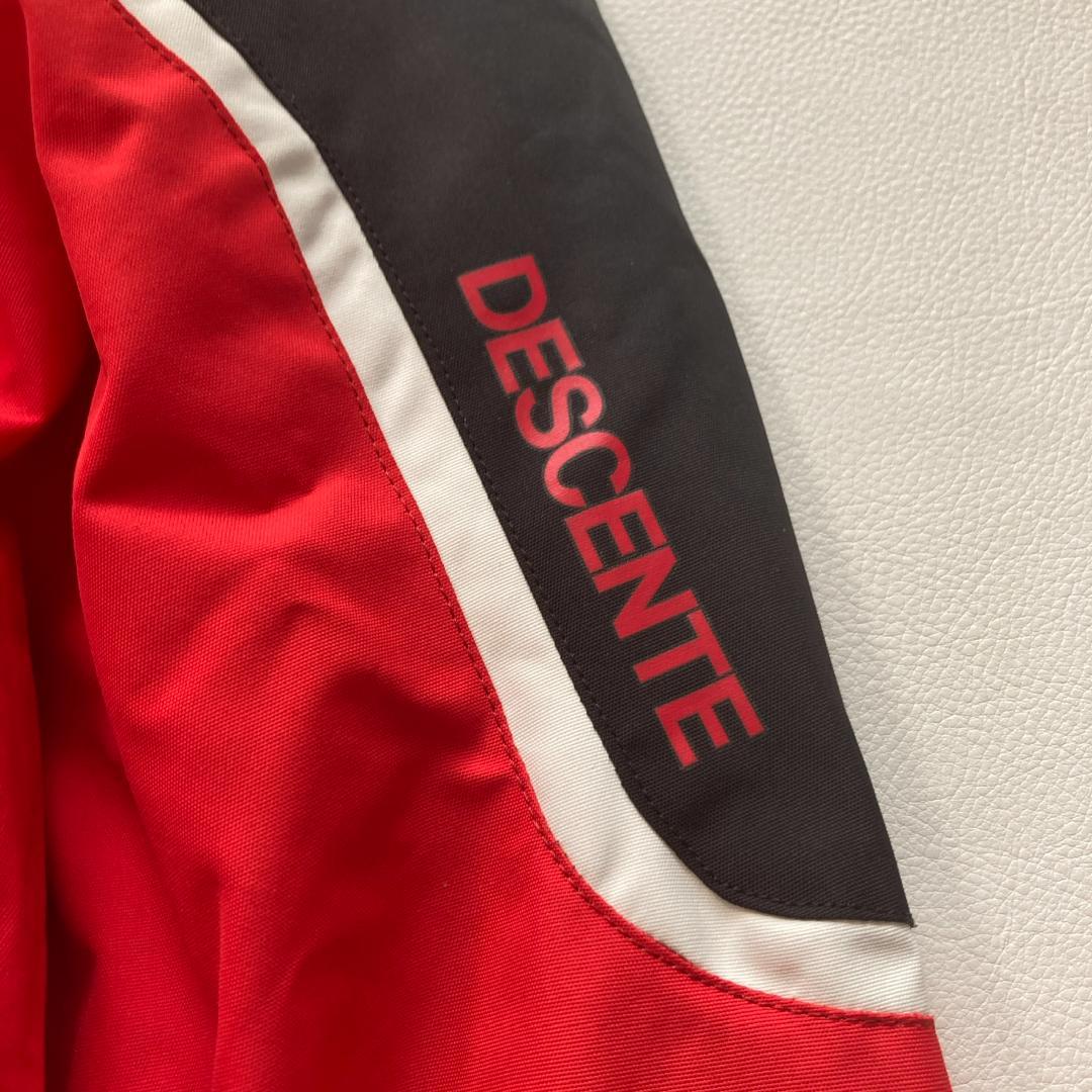 【hamwt】DESCENTE スキージャケット ウェア L 赤×黒