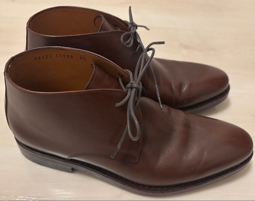 ジャランスリワヤ チャッカブーツ 98322 カーフレザー 25〜25.5cm