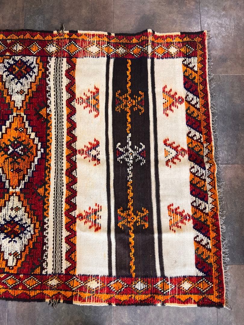 モロッコ産 キリム トライバルラグ リビング ディスプレイ 店舗 カーペット