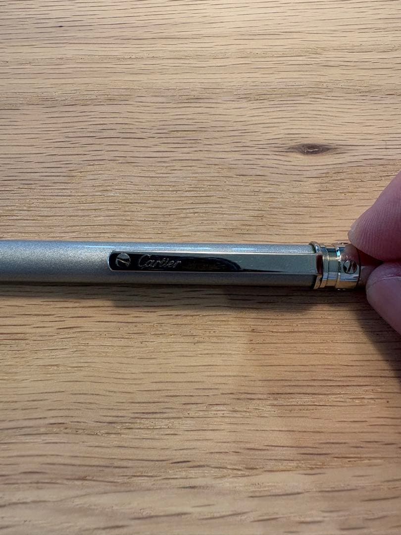 【Cartier カルティエ】シルバーボールペン