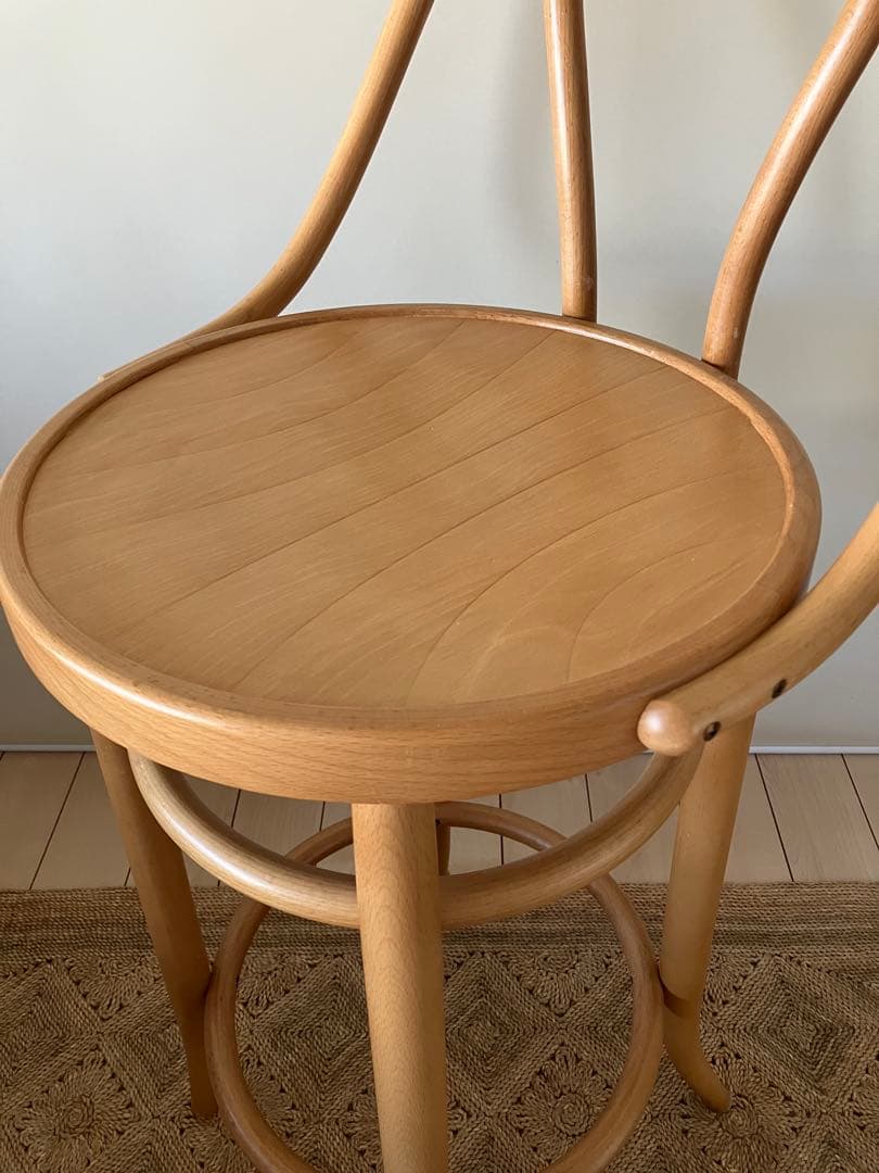 秋田木工 No.8 カウンターチェア ハイスツール 椅子 ハイチェア 曲木家具