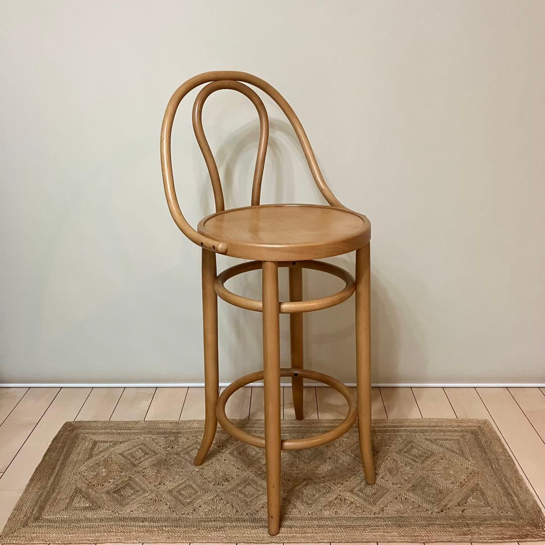 秋田木工 No.8 カウンターチェア ハイスツール 椅子 ハイチェア 曲木家具