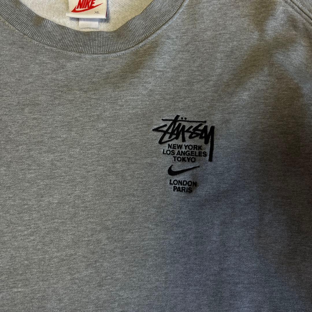 ★*★様 【値下げ交渉OK】ナイキ★ステューシー コラボスウェット 刺繍ロゴ 即