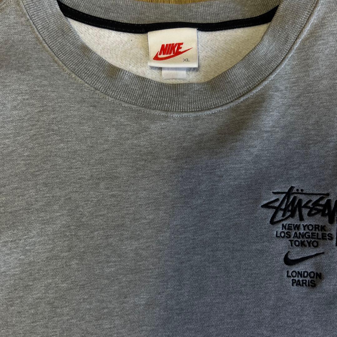 ★*★様 【値下げ交渉OK】ナイキ★ステューシー コラボスウェット 刺繍ロゴ 即