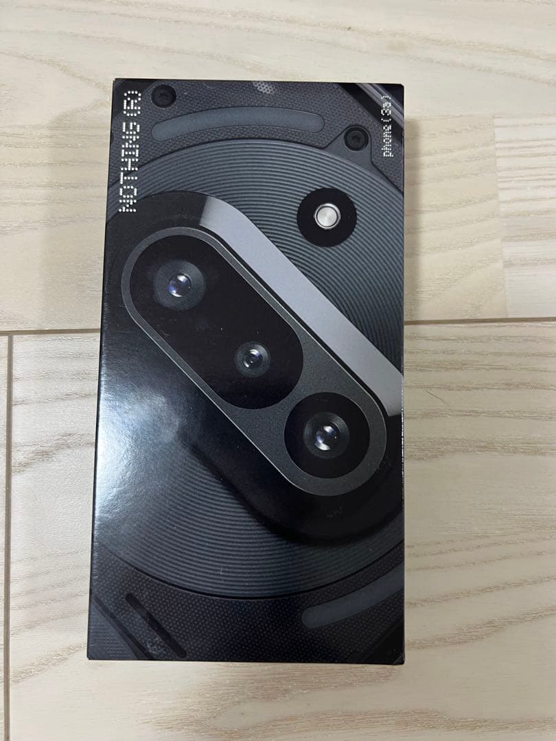 【新品未開封】Nothing phone 3a 12GB/256GB ブラック