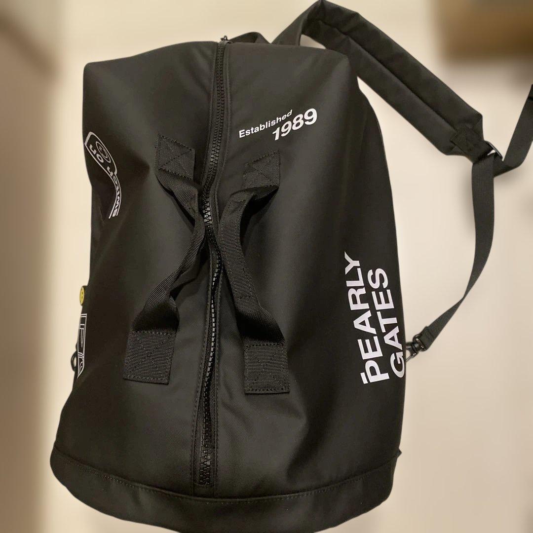 週末迄値下　PEARLY GATES SWITCH ON 2wayロッカーバッグ