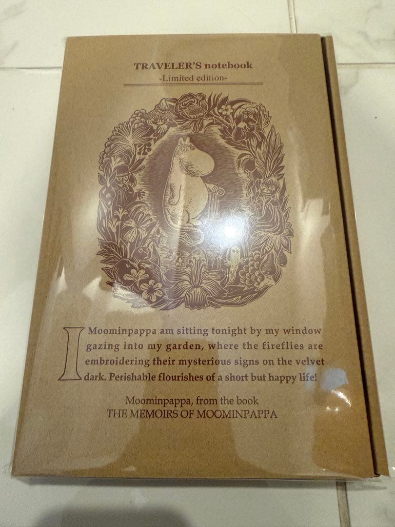 TRAVELER'S COMPANY トラベラーズノートセット　ムーミンパパ