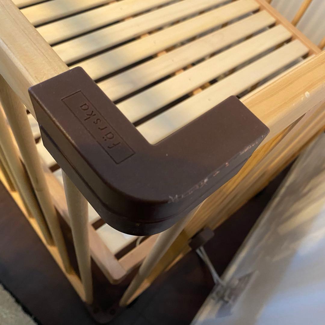 【年内限定出品】ファルスカ　ベビーベッド　ベッドサイド　キャスター付き