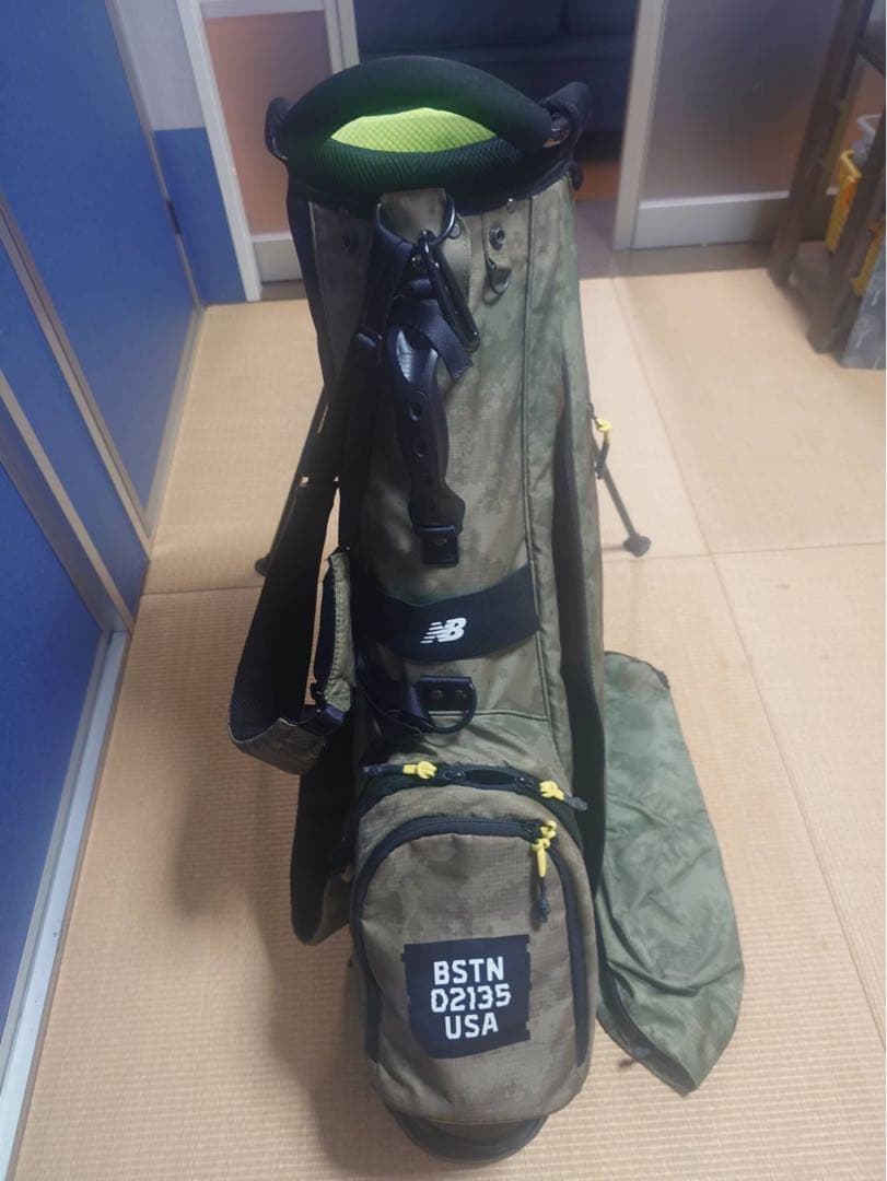 New Balance 迷彩柄 スタンドキャディバッグ