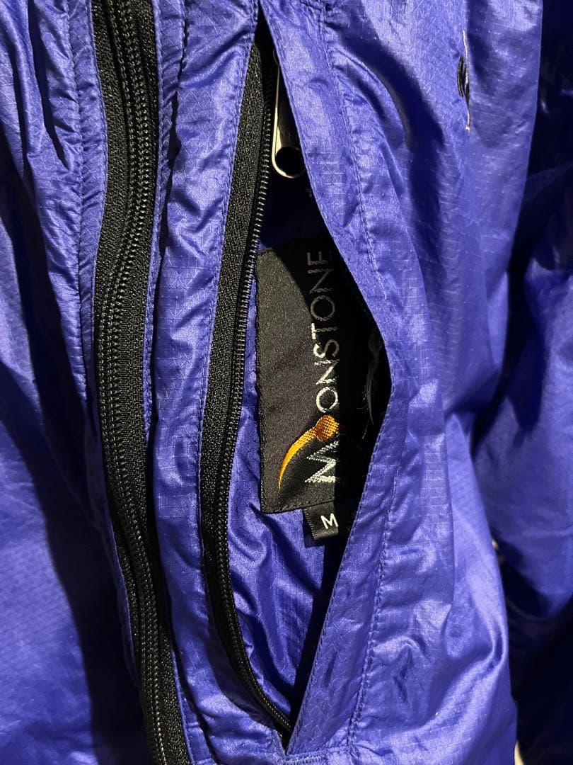 MOONSTONE ムーンストーン　ハーフジップ中綿ナイロンジャケット