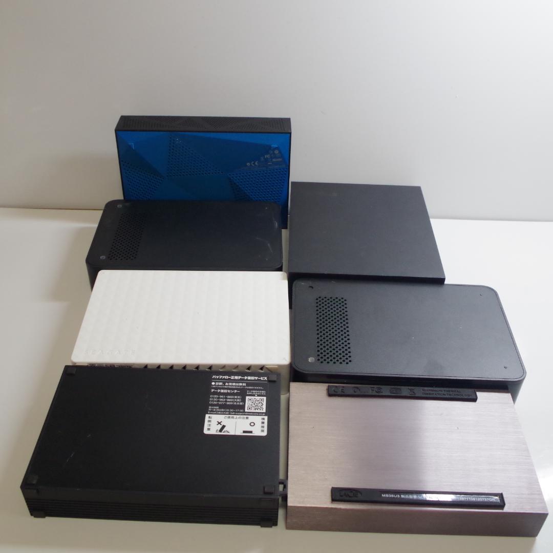 K0769 外付HDD 2TB/3TB/4TB (7セット) ジャンク