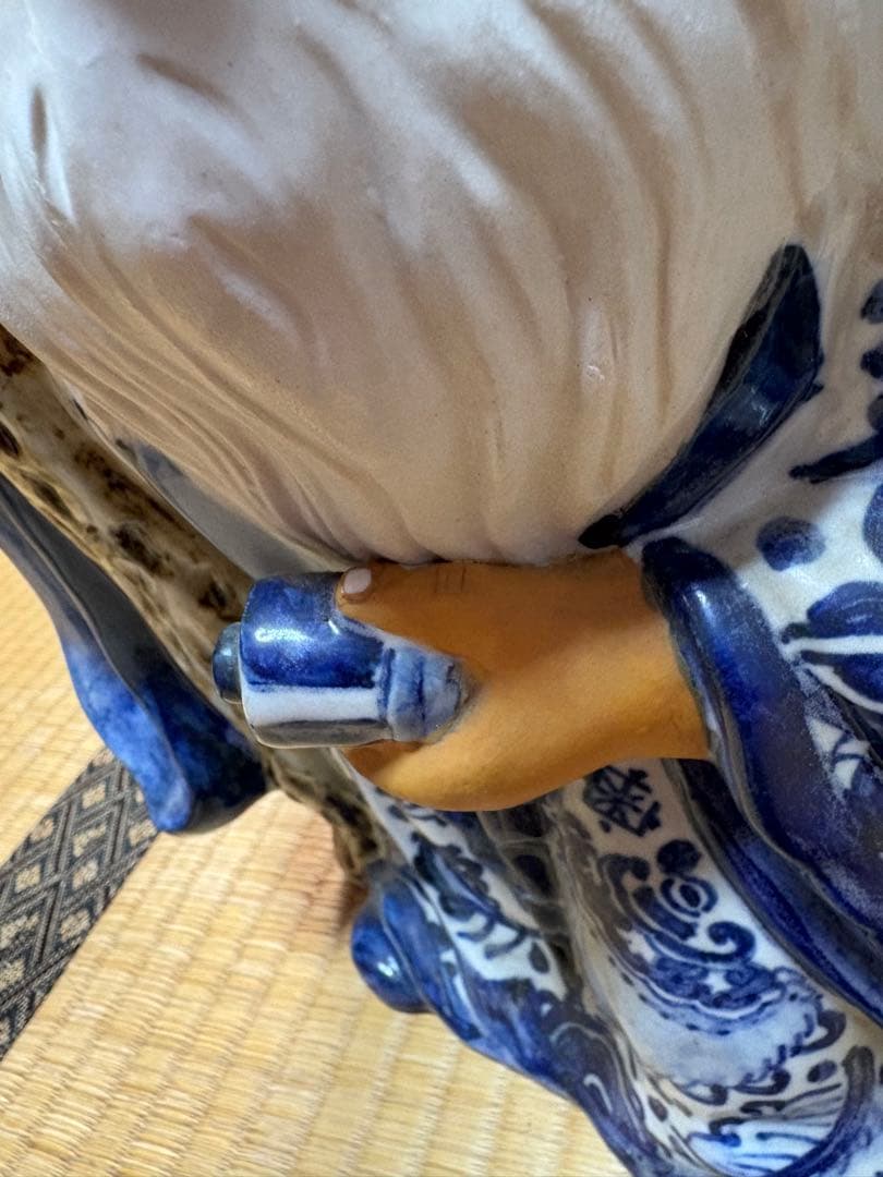 九谷八幡窯　寿老