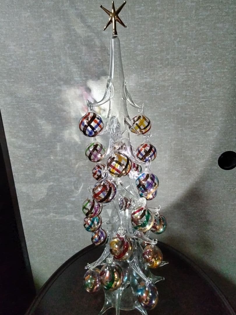 イタリア「SoffieriaParise」 ガラス細工クリスマスツリー