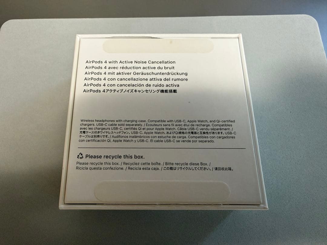 AirPods 4 本体 ANC ノイズキャンセリング