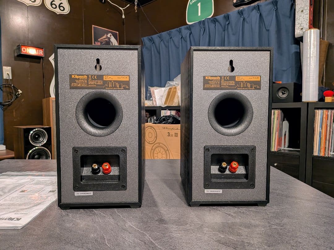 美品 klipsch R-41M ブックシェルフ スピーカー