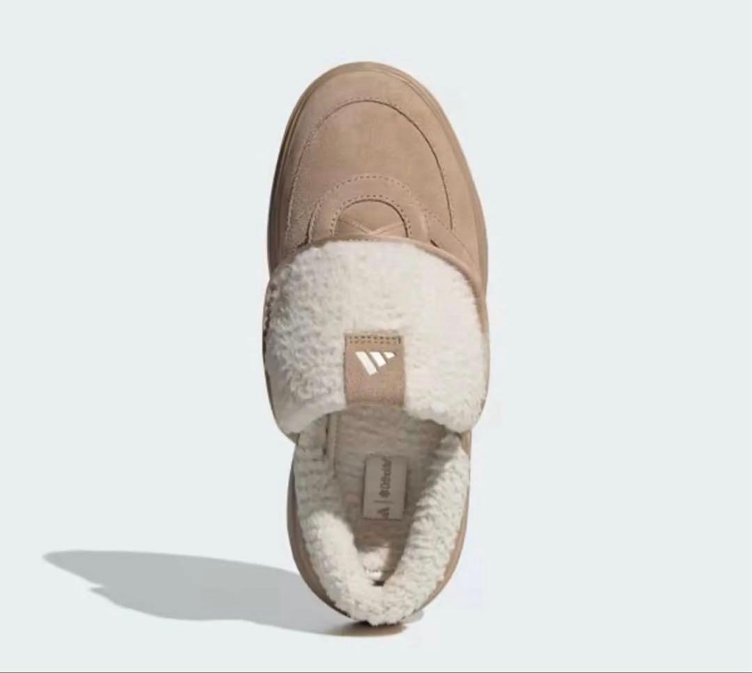 【韓国限定】adidas アディダス23.0㎝ ボア付き サンダル