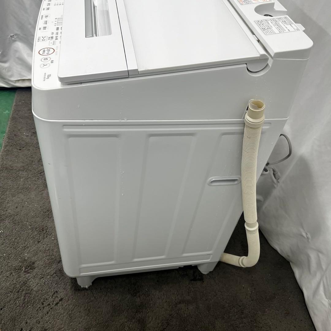884 洗濯機　東芝　10キロ　大容量　安い　白　中古　設置無料