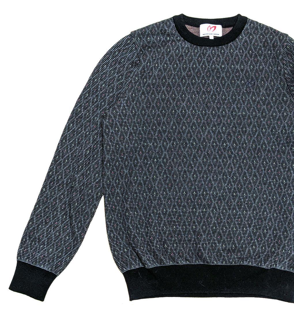 極美品✨MASTER BUNNY メンズウェア　ニットブルゾン サイズ５