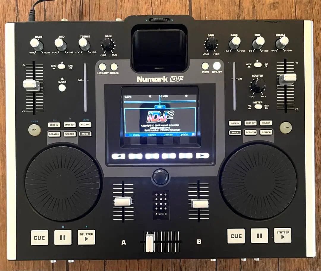 ①Numark DJコントローラー マルチトラックレコーダー iDJ2 箱付き