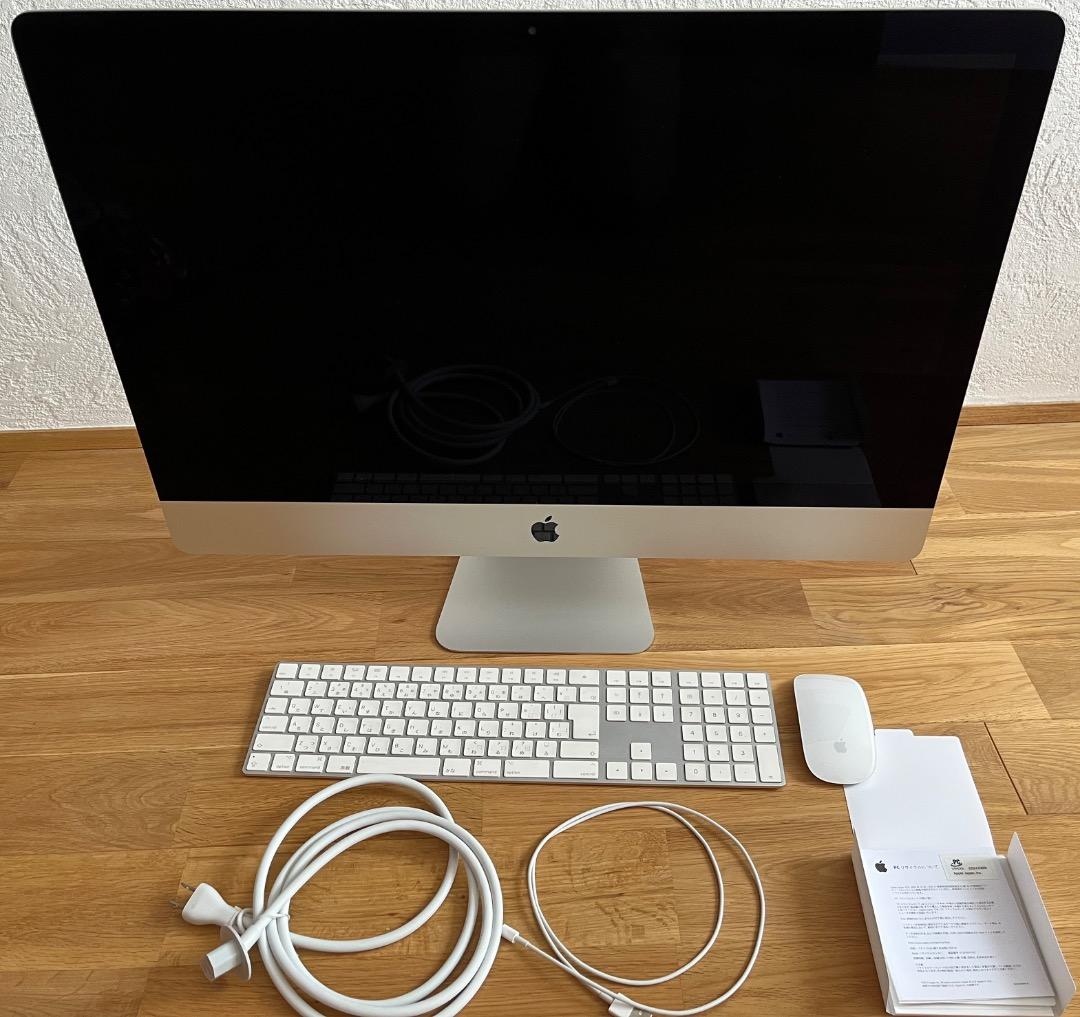 iMac 27インチ（Late2015） シルバー キーボード・マウス付き