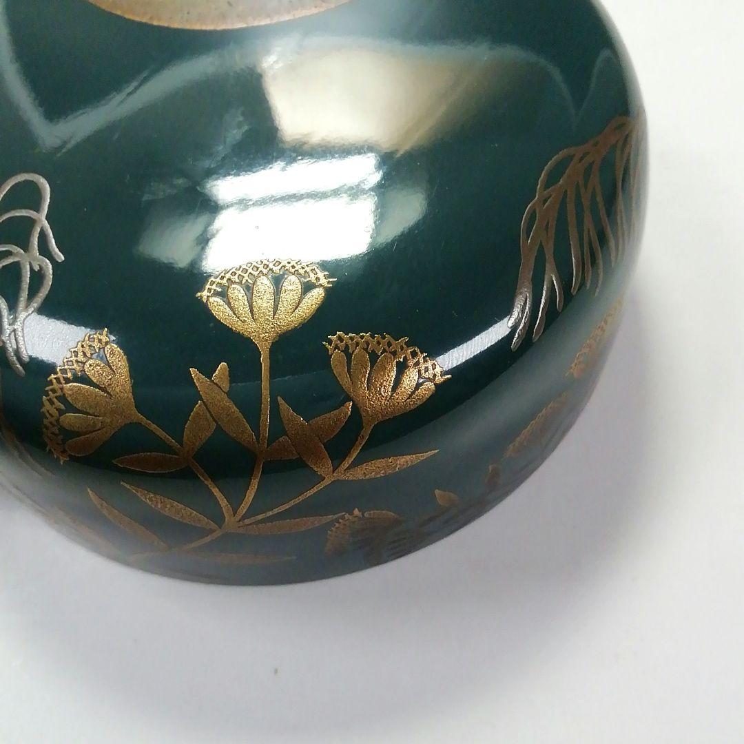 Ｓ７１６　棗　『秋の宵』『月に秋草　内鈴虫蒔絵』『志路川作』　共箱　茶道具