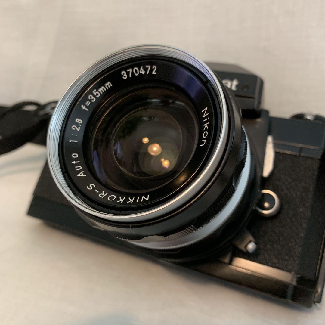 NikomatFT2ボディー/NIKKOR-s35mm＋NIKKOR135mm