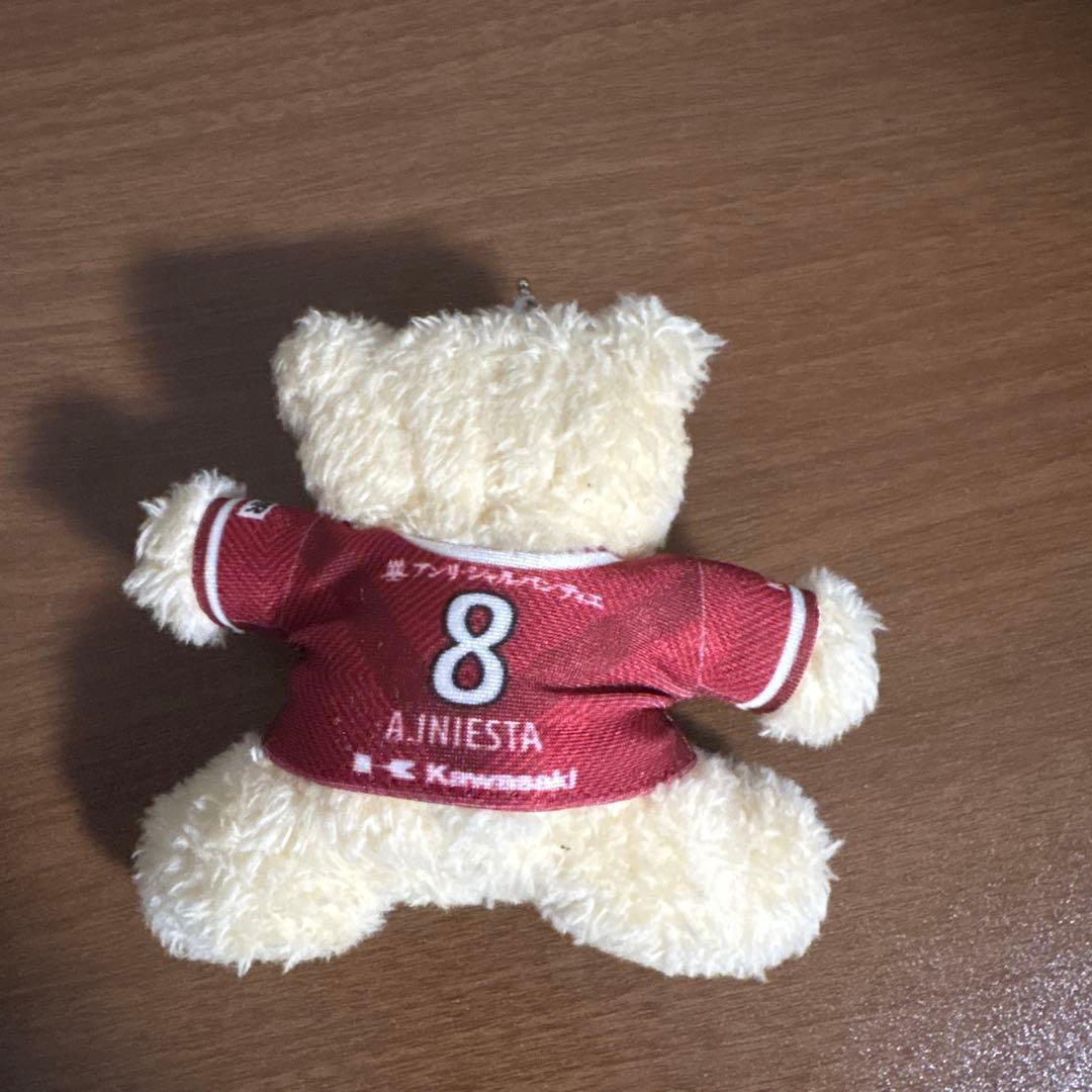 ヴィッセル神戸　イニエスタ テディベア