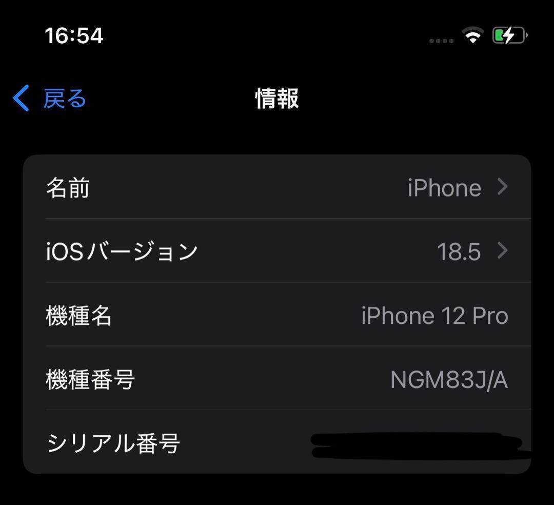 iPhone 12 Pro 容量100%、128G、傷無しAppleCareあり