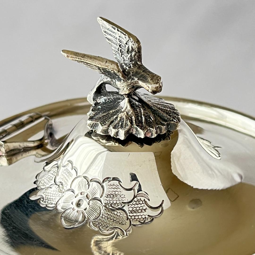 【Harts The Silversmiths】 ファルコンのティーセット 3点